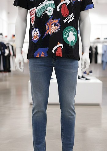 Çok Renkli Erkek Baskılı Tişört - Görsel 3