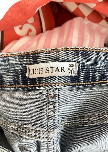 Kadın Mavi Denim Normal Boy Skinny Jean - Görsel 2