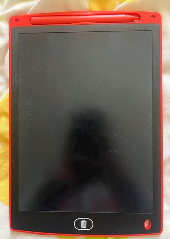 IMEX 10 İnç Kırmızı LCD Yazı Tahtası - Görsel 3