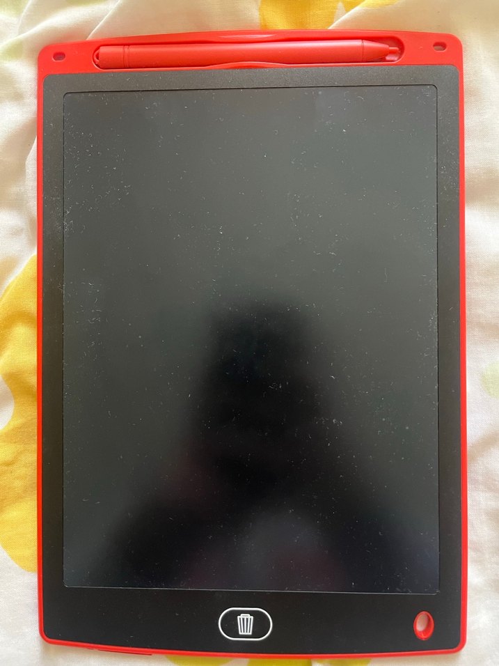 IMEX 10 İnç Kırmızı LCD Yazı Tahtası - Görsel 3