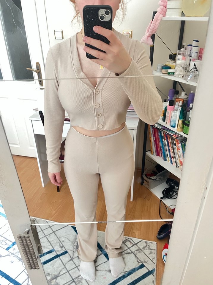 Baskılı Beyaz Emzirme Sütyeni M/L - Görsel 3