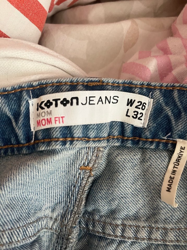 Bol Kesim Denim Midi Jean Pantolon - Görsel 3