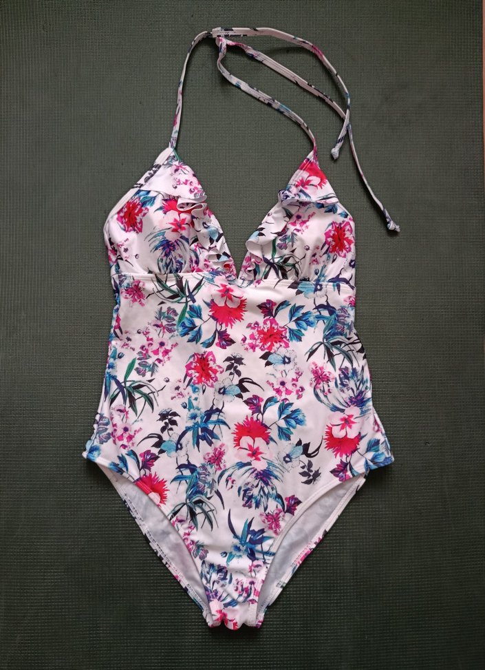 Renkli Bağlamalı Askılı Mayo - Görsel 2