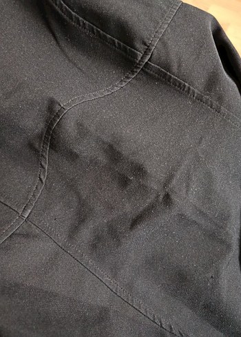 Siyah Yüksek Yakalı Elbise - Görsel 6