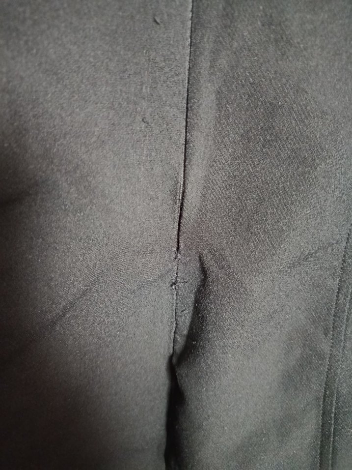 Siyah Yüksek Yakalı Elbise - Görsel 5