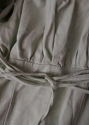 Açık Mint Renkli Elbise Kemerli - Görsel 6