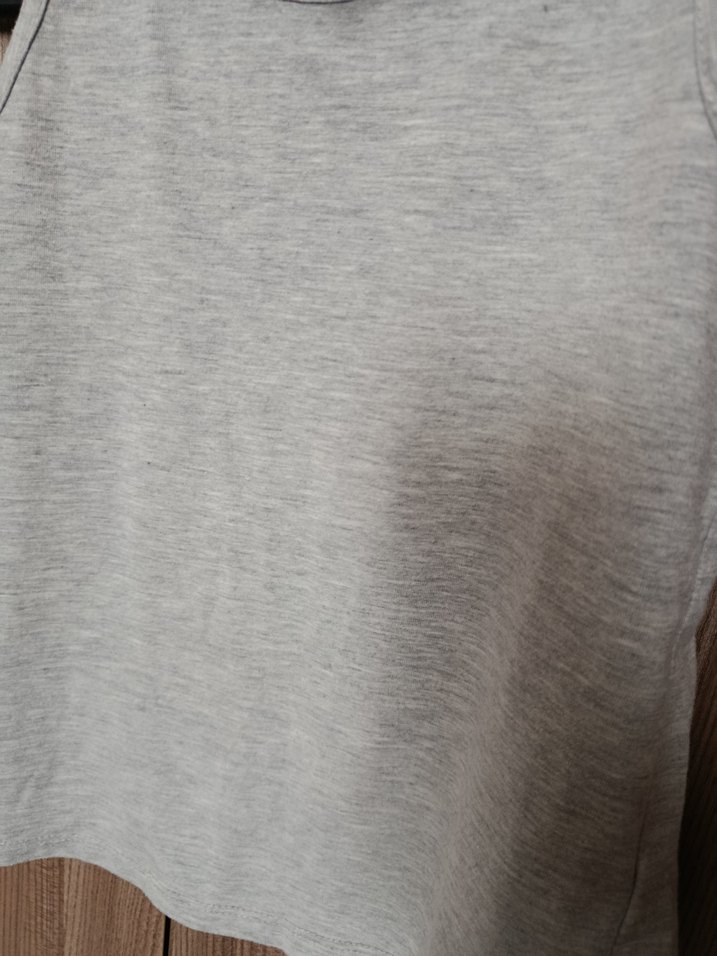 Gri Kolsuz Atlet tshirt - Görsel 5