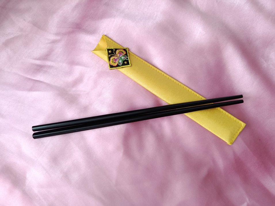 Kore Tarzı Siyah Chopstick - Görsel 2