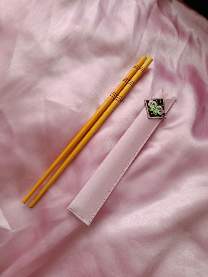 Kore Tarzı Bambu chopstick - Görsel 2