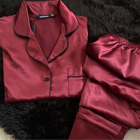 Saten pijama takımı