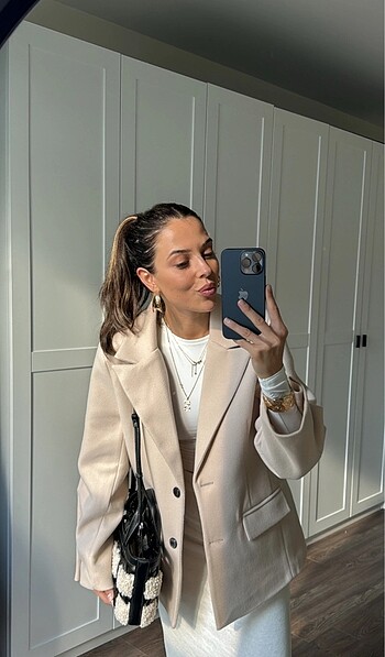 kaşe premium blazer kaban