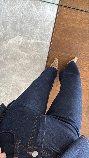 m Beden Pantolon ceket denim takım
