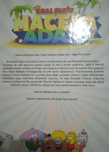 Macera Adası Çocuk Kitabı - Görsel 2