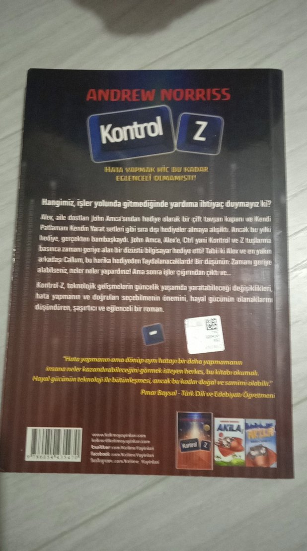 Kontrol Z - Andrew Norriss Sınav Hazırlık Kitabı - Görsel 2