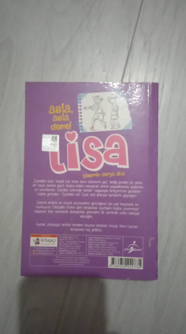 Lisa - Asla, Asla Derne! Çocuk Kitabı - Görsel 2