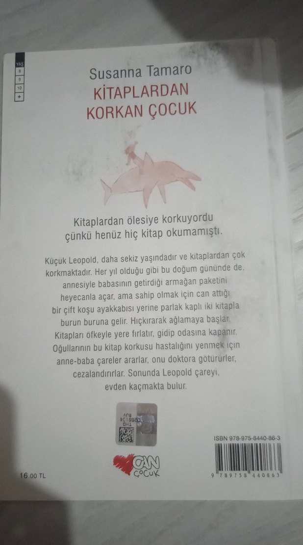 Kitaplardan Korkan Çocuk - Susanna Tamaro - Görsel 2