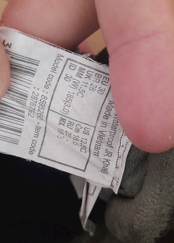 30 Beden haki Renk decathlon çocuk bot