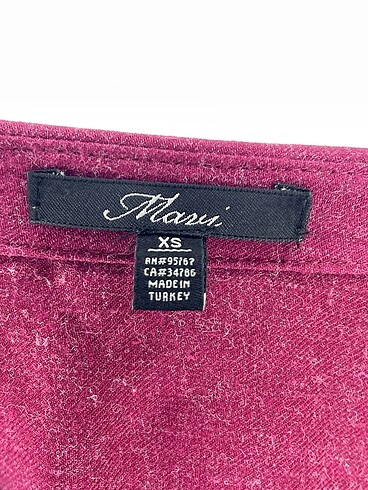 xs Beden bordo Renk Mavi Jeans Günlük Elbise %70 İndirimli.