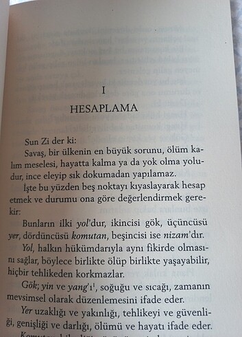  Beden SAVAŞ SANATI - SUN Zİ (TZU)