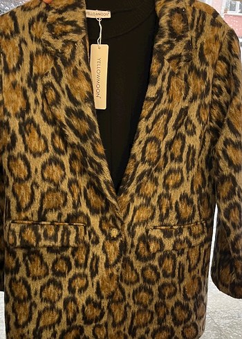 Leopar Desenli ceket