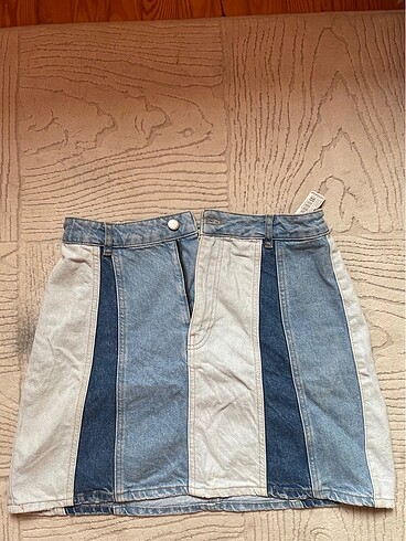 Stradivarius denim etek kot