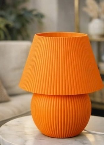 Renkli Modern Abajur - Görsel 9