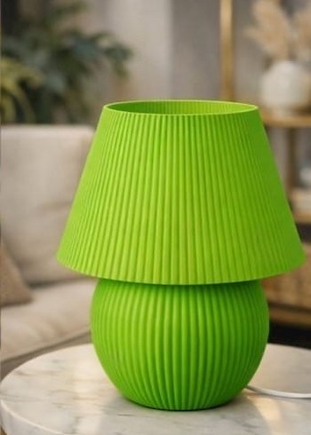 Renkli Modern Abajur - Görsel 8