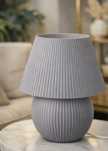 Renkli Modern Abajur - Görsel 4