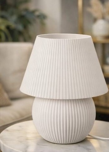 Renkli Modern Abajur - Görsel 7