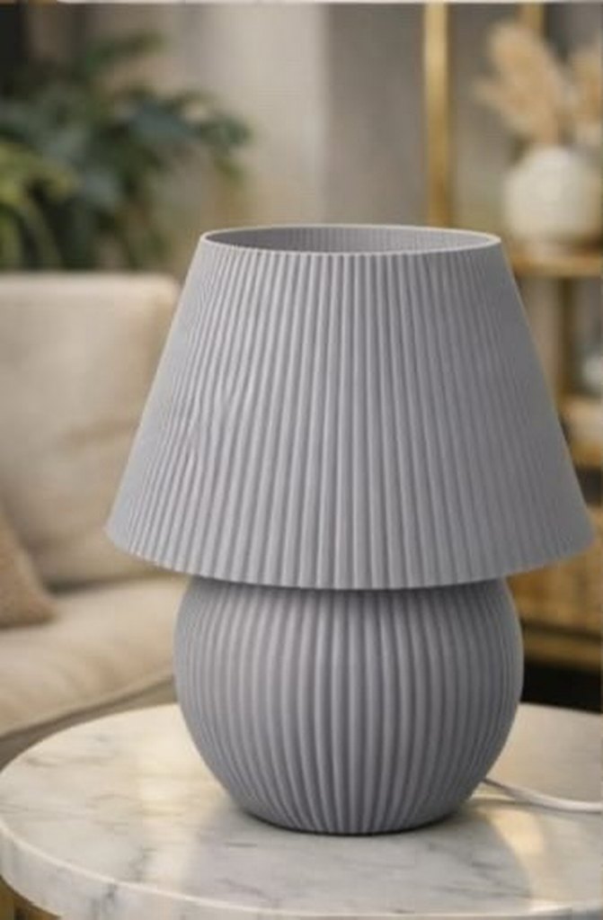 Renkli Modern Abajur - Görsel 4