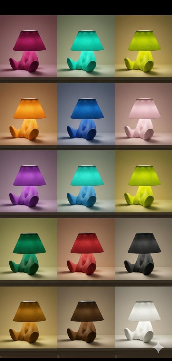 Dekoratif Masa Lambası - Görsel 5