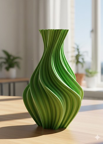 Dalgalı Vazo - Görsel 3