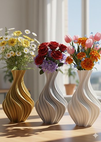 Dalgalı Vazo - Görsel 5