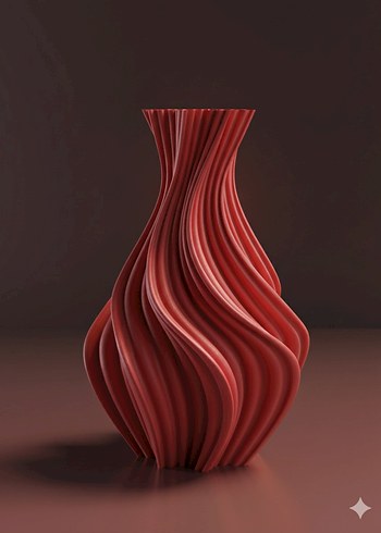 Dalgalı Vazo - Görsel 2