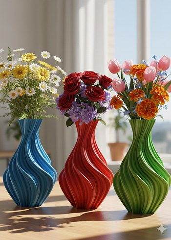 Dalgalı Vazo - Görsel 4