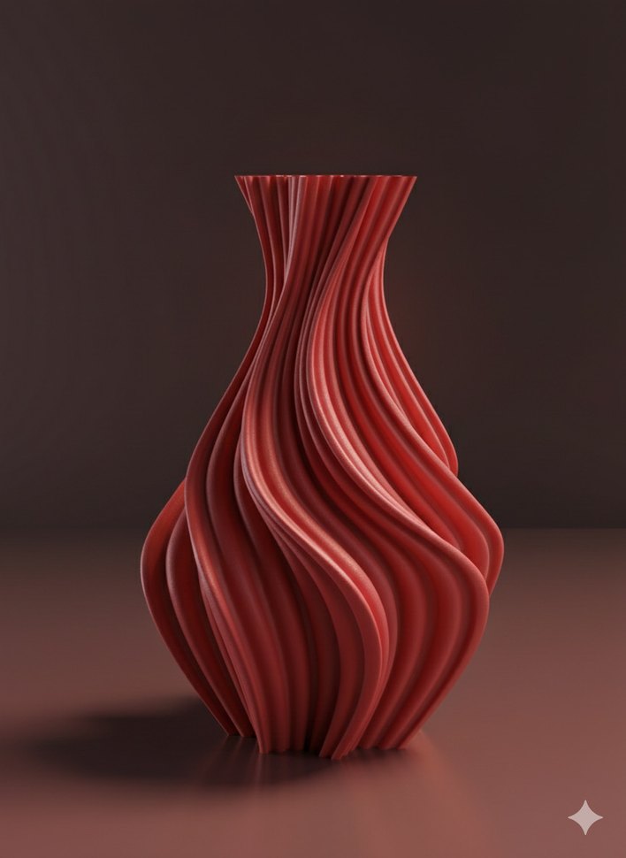 Dalgalı Vazo - Görsel 2