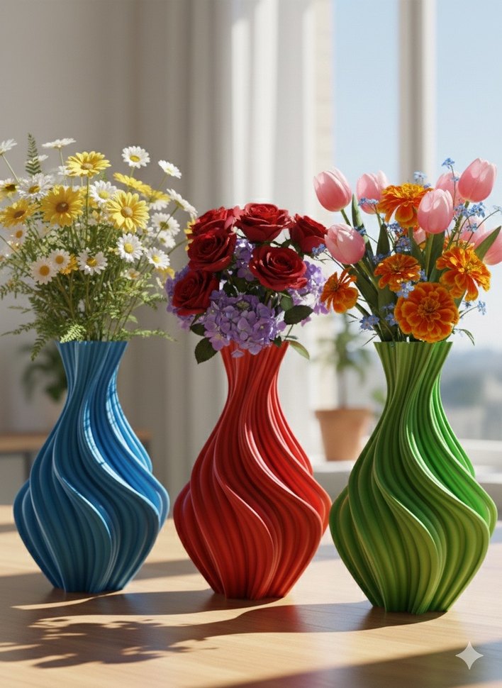 Dalgalı Vazo - Görsel 4