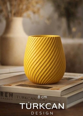 Turkcan 8 cm Pembe Vazolu Pastel Çiçek Aranjmanı - Görsel 5