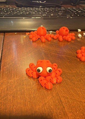 Renkli Minik Ahtapot Oyuncakları - Görsel 4