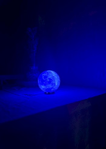 Ay Işığı Masa Gece Lambası - Görsel 7