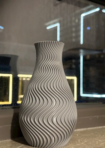 Spiral Desenli Vazo - Görsel 6