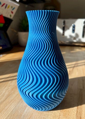 Spiral Desenli Vazo - Görsel 7