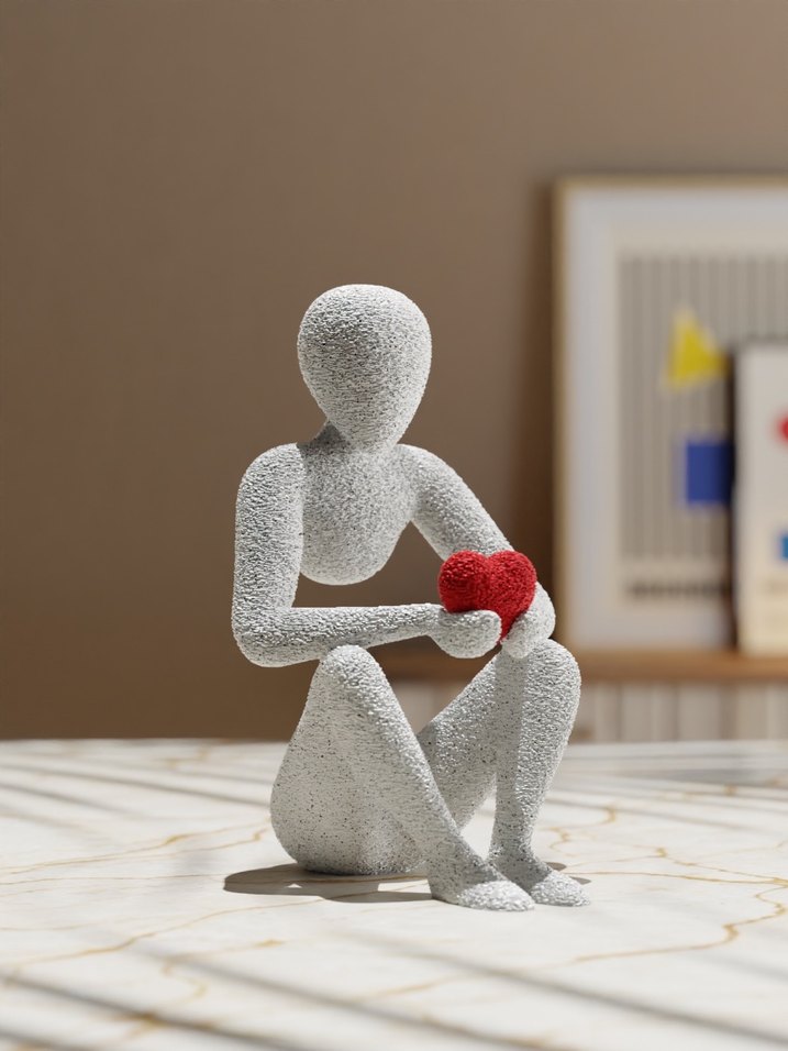 Kalpli Çift Figürler - Görsel 2