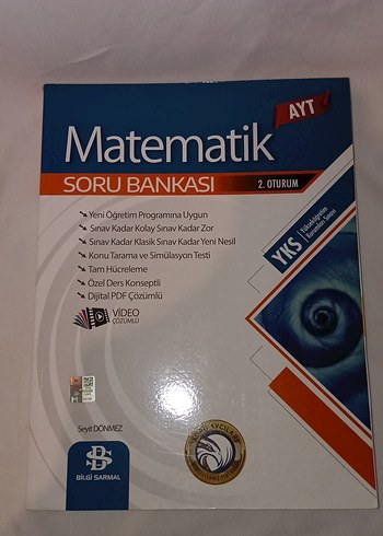 Matematik AYT Soru Bankası 2. Oturum