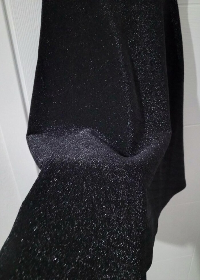 Simli mezuniyet elbisesi - Görsel 4