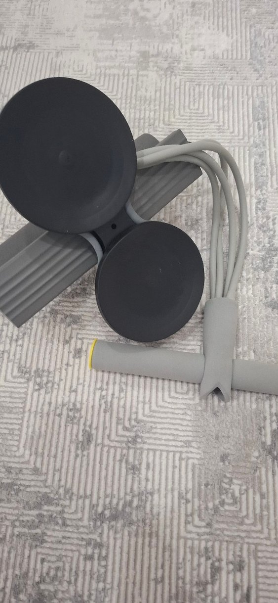 Gri Pilates Bandı ve Egzersiz Aksesuarları - Görsel 2