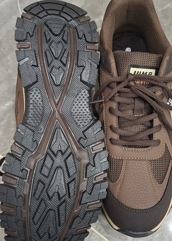Erkek Spor Ayakkabı JUMP Velcro Kahverengi - Görsel 3