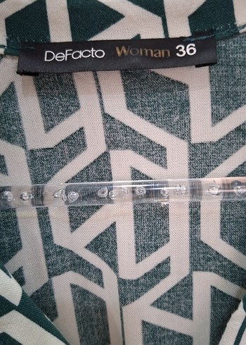 Gri Desenli Uzun Bohem Elbise - Görsel 2