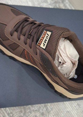 43 Beden Kahverengi Erkek Outdoor Ayakkabı Velcro Detaylı