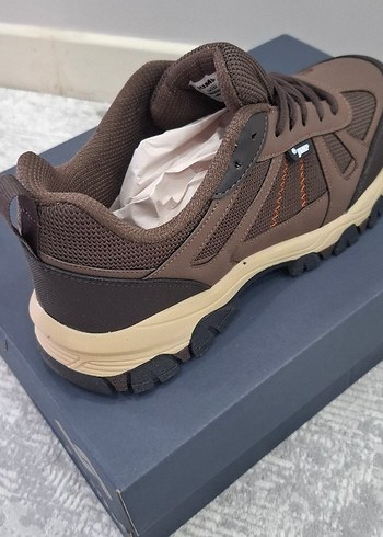 43 Beden kahverengi Renk Kahverengi Erkek Outdoor Ayakkabı Velcro Detaylı